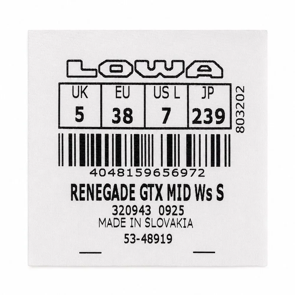 Lowa renegade gtx